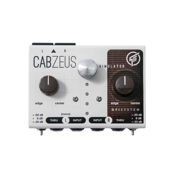GFISYSTEM Cabzeus（ジーエフアイシステム）DI/キャビネットシミュレーター