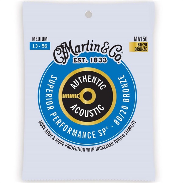 MARTIN Authentic Acoustic SP 80/20 Bronze MA150 [Medium/13-56]