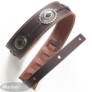 #1567 MOTORHEAD Guitar Strap [Brown/Old Silver]