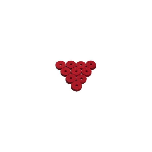 AHEAD AWFR [Wool Cymbal Felts / Red]