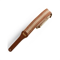 Academy Strap (White/Brown)