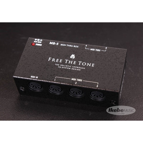 free the tone MB-5 MIDI THRU BOX