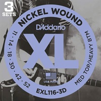 XL Nickel EXL116-3D (3 Pack/11-52)