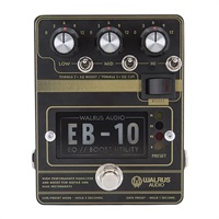 EB-10 PREAMP//EQ//BOOST [Matte Black] WAL-EB10 #B（ウォルラスオーディオ）