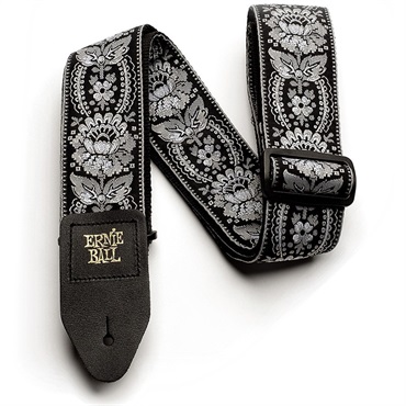 ERNIE BALL 【春得フェア】 Beatnik Black Jacquard Strap