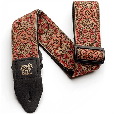 Crimson Paisley Jacquard Strap [#P04162]