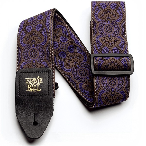 ERNIE BALL Purple Paisley Jacquard Strap [#P04164]