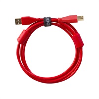 Ultimate Audio Cable USB 2.0 A-B Red Straight 1m