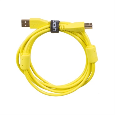 Ultimate Audio Cable USB 2.0 A-B Yellow Straight 1m