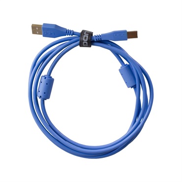 Ultimate Audio Cable USB 2.0 A-B Blue Straight 1m