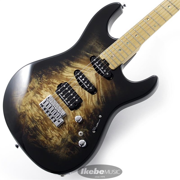 ESP SNAPPER-CTM Poplar Burl (Nebula Black Burst/Hard Maple) 【即納可能】