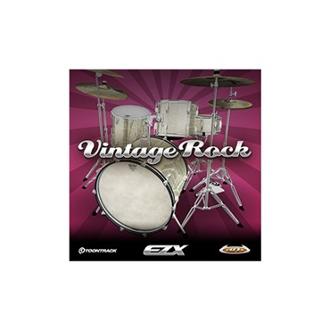 EZX Vintage Rock [EZdrummer用拡張音源](オンライン納品専用)※代引きはご利用いただけません