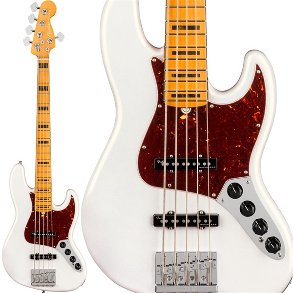 American Ultra Jazz Bass V (Arctic Pearl/Maple)の商品画像