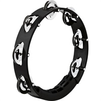 HTT8BK [Headliner Series Tour Tambourine / Steel Jingle 1 row]