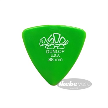 Dunlop (Jim Dunlop) 411B Derlin Triangle Pick (0.88mm/グリーン)