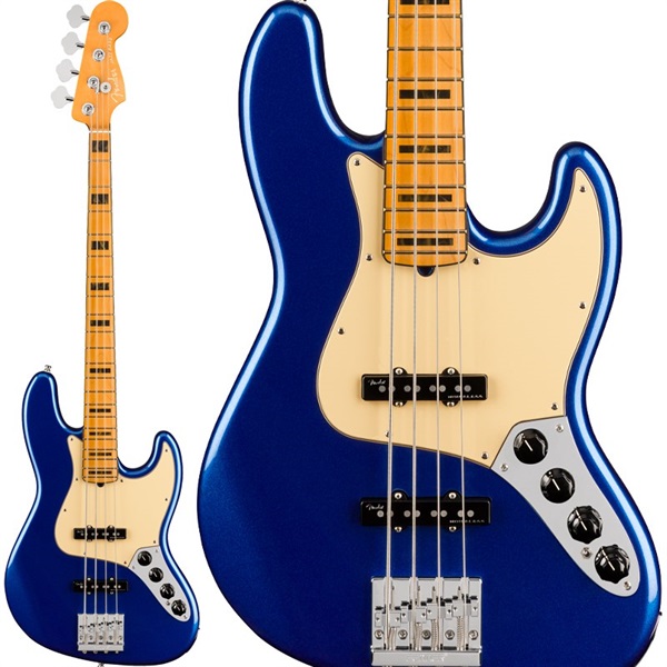 Fender USA American Ultra Jazz Bass (Cobra Blue/Maple) ｜イケベ 