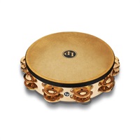 LP384-BZ [Pro Double Row Headed Tambourine 10 - Bronze]【お取り寄せ品】