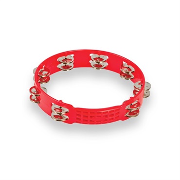 LP LPA191 [Aspire Plastic Tambourine 10 / Red]【お取り寄せ品】