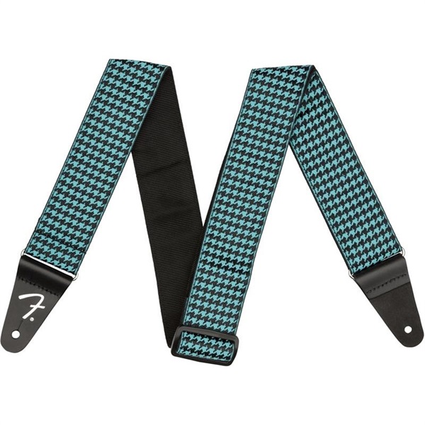 Fender USA HOUNDSTOOTH JACQUARD STRAP TEAL (#0990709057