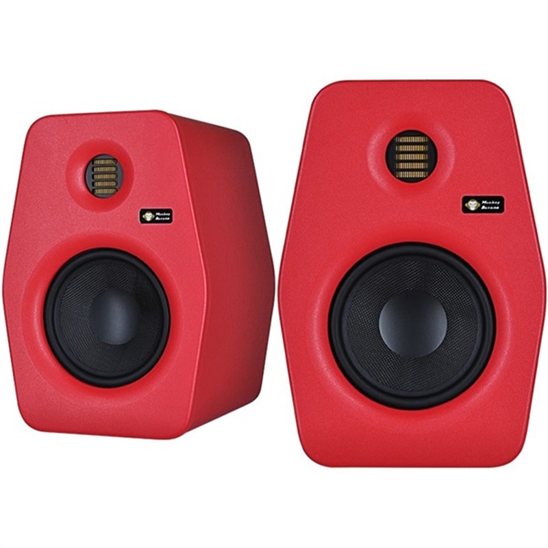 Monkey Banana 【クリスマスセール】 Baboon 6 RED [ペア] (モンキーバナナ)(バブーンシックス)(モニタースピーカー)【在庫1ペア限り限定驚愕特価】