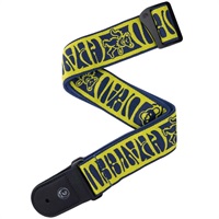 Grateful Dead Woven Strap Dancing Bears (Yellow/Navy)[50GD02]