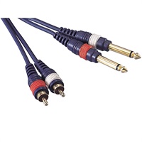【創業50周年大決算SALE】TD-10PRC (RCAピン-フォンジャック)(ステレオペアケーブル)【在庫限り超特価！】