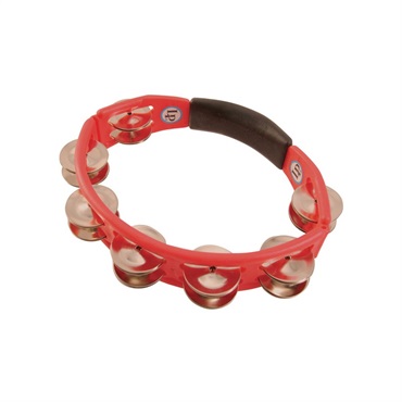 LP LP382-C [10 Wood Tambourine Double Row with Copper