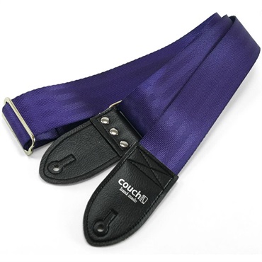 Couch Guitar Strap Recycled Bright Purple Seatbelt(パープル)