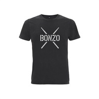 POSJBTS3S [John Bonham T-Shirt / Bonzo Stencil Black / Small]