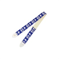 Ace Guitar Straps ACE-6 BLUE (Peace-Dove)