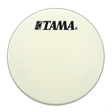 TAMA CT18BMSV [White Coated Heads TAMA logo / 18]【バスドラム用フロントヘッド】【お取り寄せ品】