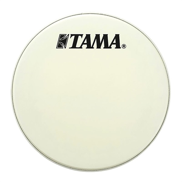 TAMA CT18BMSV [White Coated Heads TAMA logo / 18]【バスドラム用フロントヘッド】【お取り寄せ品】