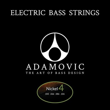 Adamovic Bass string set 4st [Nickel]