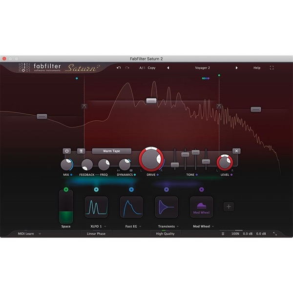 FabFilter Saturn 2 (代引不可)(オンライン納品)