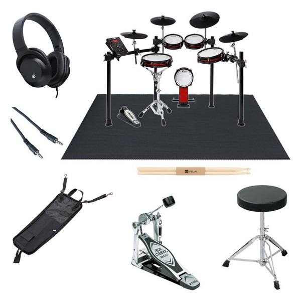 ALESIS CRIMSON II SPECIAL EDITION Extra Set w/Single Pedal