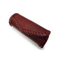 ブラスラボモモ / 本革製 トランペット マウスピース 1本用 ポーチ Wine Red