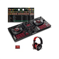 MIXTRACK PLATINUM FX + DJ用ヘッドホンHF175 SET 【Serato DJ Lite対応】