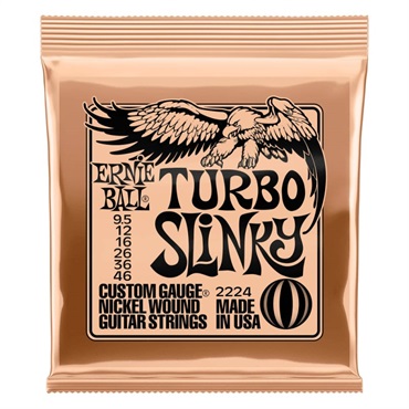 Turbo Slinky Nickel Wound Electric Guitar Strings 9.5-46 #2224