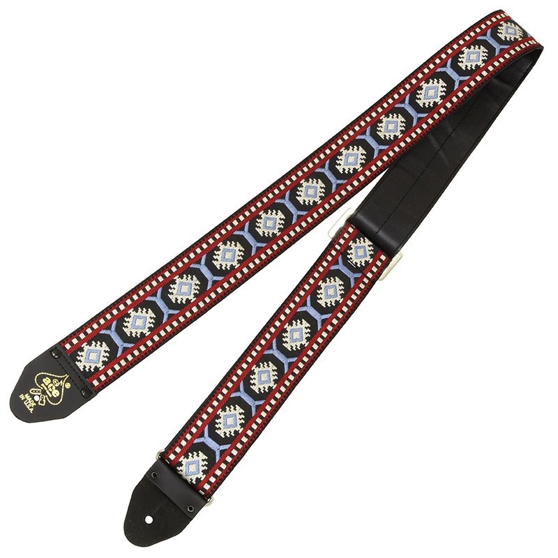 D'andrea Ace Guitar Straps ACE-10 -Snowflake-