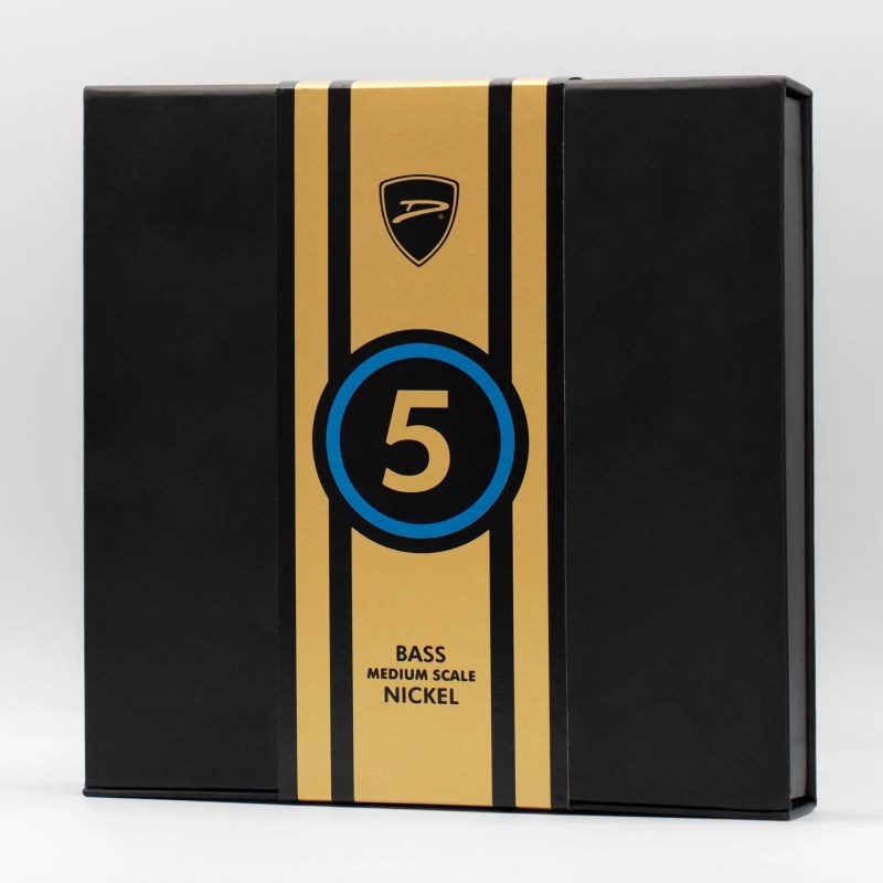 DINGWALL CUSTOM BASS STRINGS [NICKEL 5ST MIDIUM SCALE for Super J，P series] SET ROUND-WOUND .045-.130