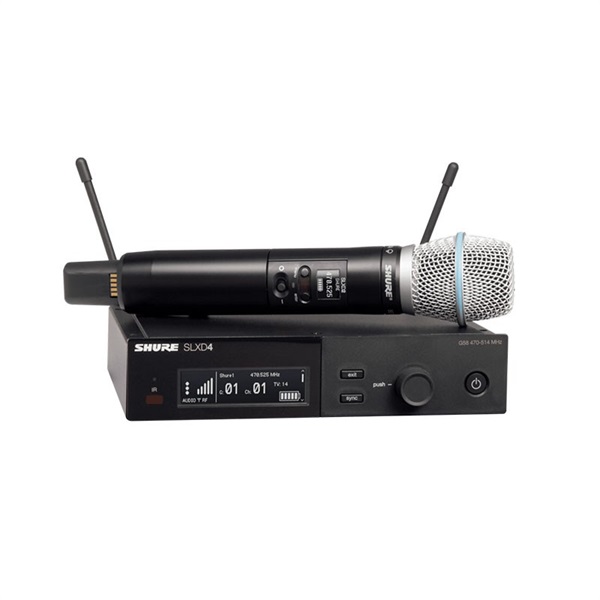 SHURE SLXD24/B87A (SLXD24J/B87A-JB) ｜イケベ楽器店