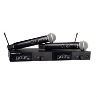 SLXD24D/SM58(SM58カプセル搭載デュアルワイヤレスシステム)【お取り寄せ商品】