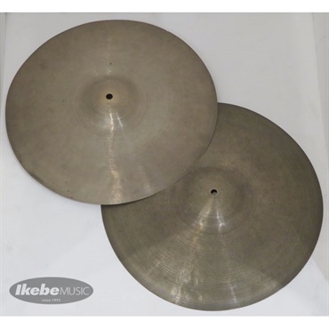 Istanbul K Zildjian HiHats 15 pair [Top 825g：Old stamp IIa(1945-1949)/ Bottom 1140ｇ：Old stamp IIb(1949-1950)] 【ホール小径、サイズ不均一、エッジ欠有】 【Vintage】値下げしました！