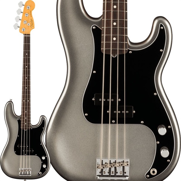 Fender USA American Professional II Precision Bass (Mercury/Rosewood) 【値上げ前旧価格品】 【GW激得セール】