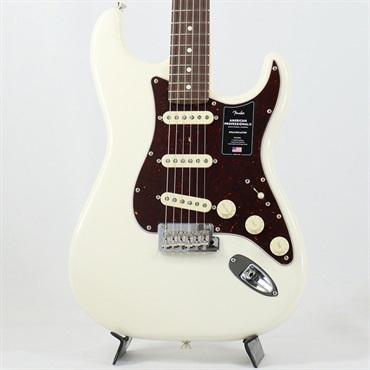 American Professional II Stratocaster (Olympic White/Rosewood)