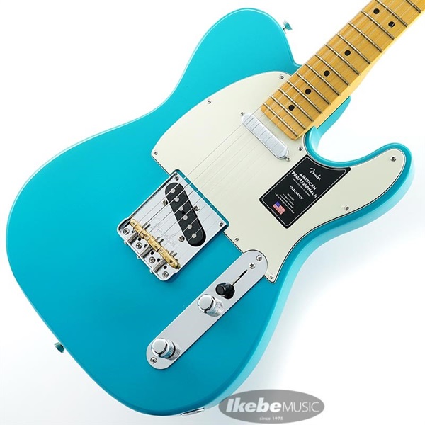 Fender USA American Professional II Telecaster (Miami Blue/Maple ...