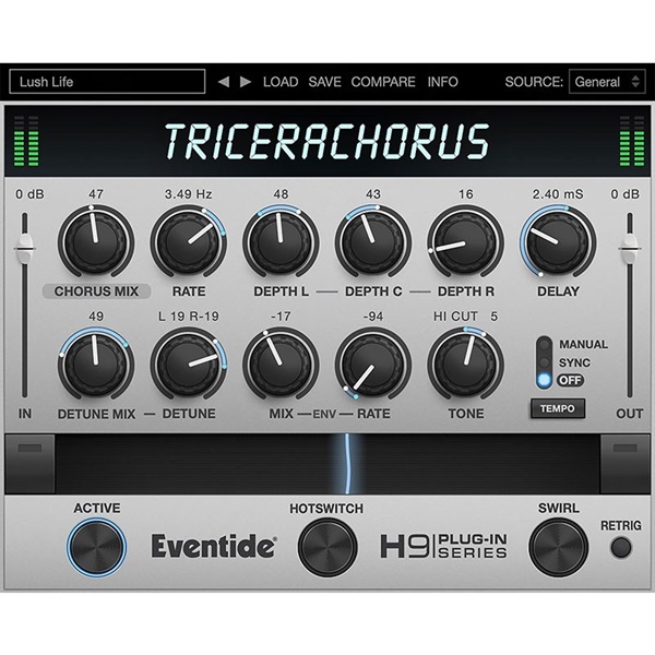 Eventide TriceraChorus(プラグインソフトウェア)(代引不可)(オンライン納品)
