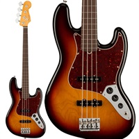 American Professional II Jazz Bass FRETLESS (3-Color Sunburst/Rosewood)【厳選BASS GEARセール】
