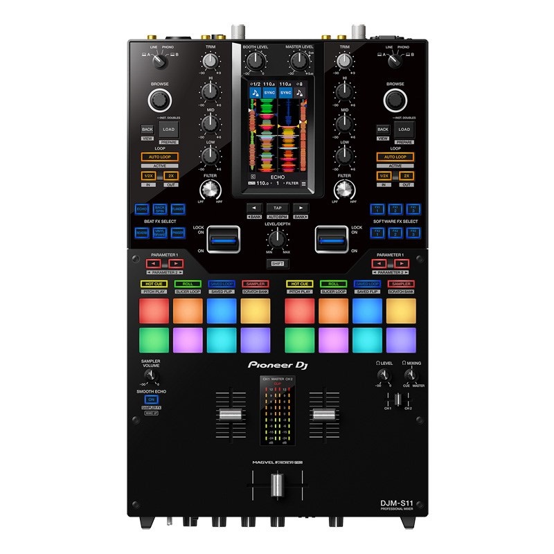 DJM-S11 【無償版Serato DJ Pro / rekordbox対応】【プロフェッショナル 2ch DJミキサー】の商品画像