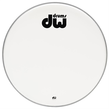 dw DRDHCW24K [Single Ply Coated Bass Drum Head / 24inch]